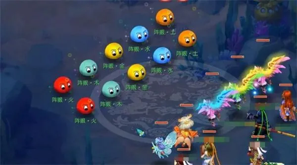 梦幻西游蜃海影五行相克顺序分享