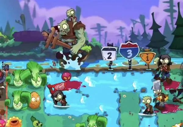 《植物大战僵尸3》水流机制介绍